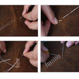 260m 150D Leather Sewing Waxed Thread Hand Stitching Craft Repair Cords 4Colours - Brown - Extra Image