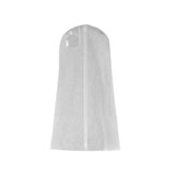 White Extra Large Wedding Dress Bridal Gown Garment Breathable Cover Storage Bag - Front View