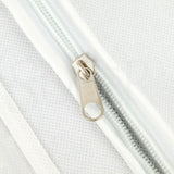 White Extra Large Wedding Dress Bridal Gown Garment Breathable Cover Storage Bag - 45-Degree Angle