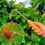 Weeding Hand Tool Forked Hook or L-Shaped Knife Manganese Steel Garden Tool - L-Shaped Weeding Knife