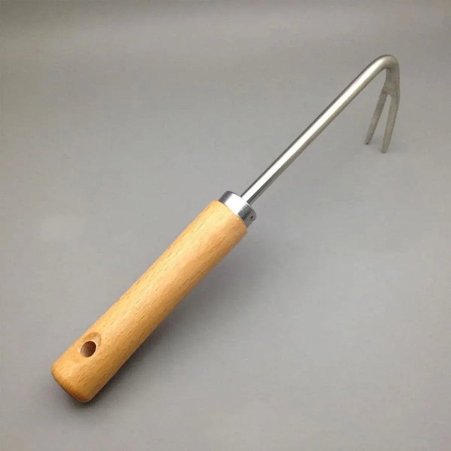 Weeding Hand Tool Forked Hook or L-Shaped Knife Manganese Steel Garden Tool - L-Shaped Weeding Knife
