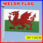 Large Wales Welsh Flag Heavy Duty Outdoor 90 X 150 CM - 3ft x 5ft