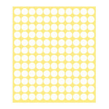 8/13/25/50mm Colour Sticker Dots Adhesive Round Labels Circular Scrapbooking White - 100mm*2 Dots - Extra Image