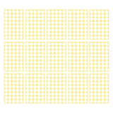 8/13/25/50mm Colour Sticker Dots Adhesive Round Labels Circular Scrapbooking White - 100mm*2 Dots