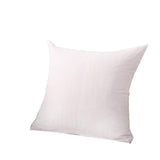 50cm*50cm Multicoloured Plain Solid Colour Cushion Cover Decorative Pillow Case - White - Extra Image