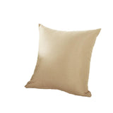 50cm*50cm Multicoloured Plain Solid Colour Cushion Cover Decorative Pillow Case - White - Extra Image