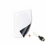 Whiteboard for Fridge A4 A5 with Marker Pen Memo and Reminder Use - A4 1PCS+1PCS Maker - Close-Up Angle