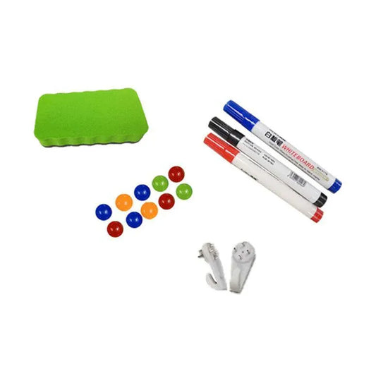 Portable Magnetic Home And Office Board Whiteboard 4 Sizes Marker Eraser Button - Whiteboard Accesso