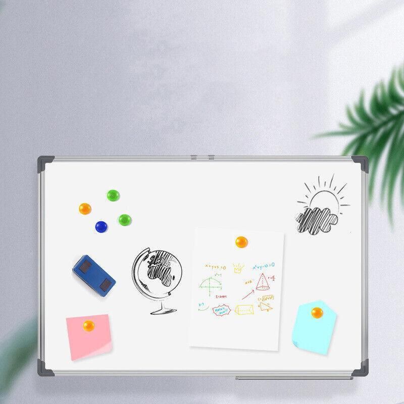 Portable Magnetic Home And Office Board Whiteboard 4 Sizes Marker Eraser Button - Whiteboard Accessories