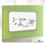Portable Magnetic Home And Office Board Whiteboard 4 Sizes Marker Eraser Button - Whiteboard Accessories - Low Angle