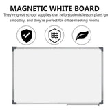 Portable Magnetic Home And Office Board Whiteboard 4 Sizes Marker Eraser Button - Whiteboard Accessories - Extra Image
