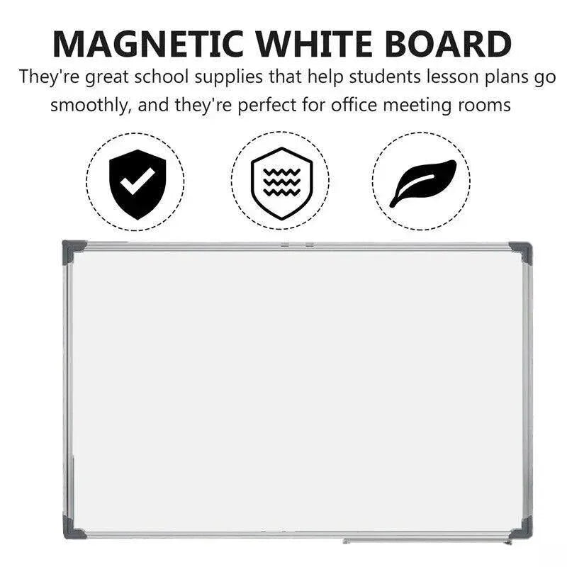Portable Magnetic Home And Office Board Whiteboard 4 Sizes Marker Eraser Button - Whiteboard Accessories