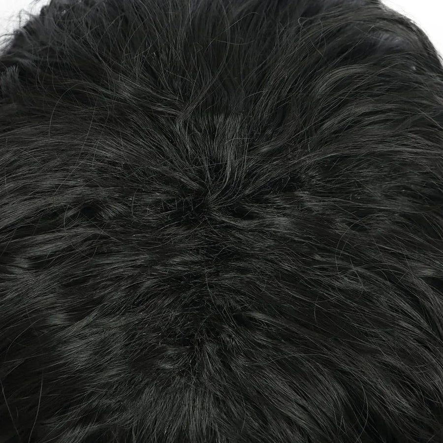 Mens Curly Wig 70s80s Style Medium Length Hair Costume Party Rock Star Look