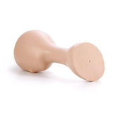 Display Stand Female Mannequin Head for Wig Hat Scarf Hair Model - Natural - Rear View
