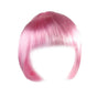 Short Bob Wig with Bangs for Women Synthetic Cosplay Party Hair in 14 Colours - Light Pink