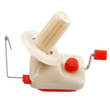 Hand Operated Yarn Winder Manual Wool Ball Winding Tool for Knitting Crochet - Front View