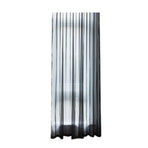 Sheer Voile Curtains Rod Pocket Window Panel for Bedroom 140cm x 230cm Drapes - Black