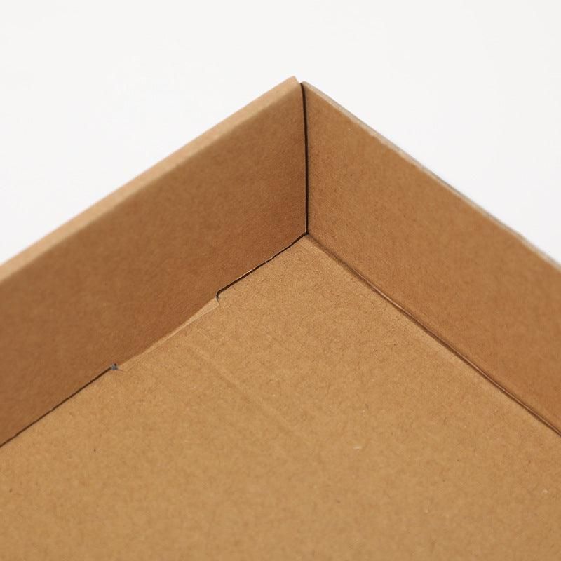 50pcs Bakery Cake Packaging Boxes with Visible Open Window Lunch Boxes - S