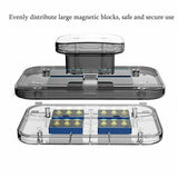 Magnetic Window Glass Cleaning Tool Double Side Glass Cleaner Brush Wiper Home - Side View