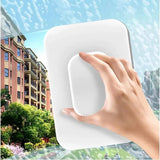 Magnetic Window Glass Cleaning Tool Double Side Glass Cleaner Brush Wiper Home - 45-Degree Angle