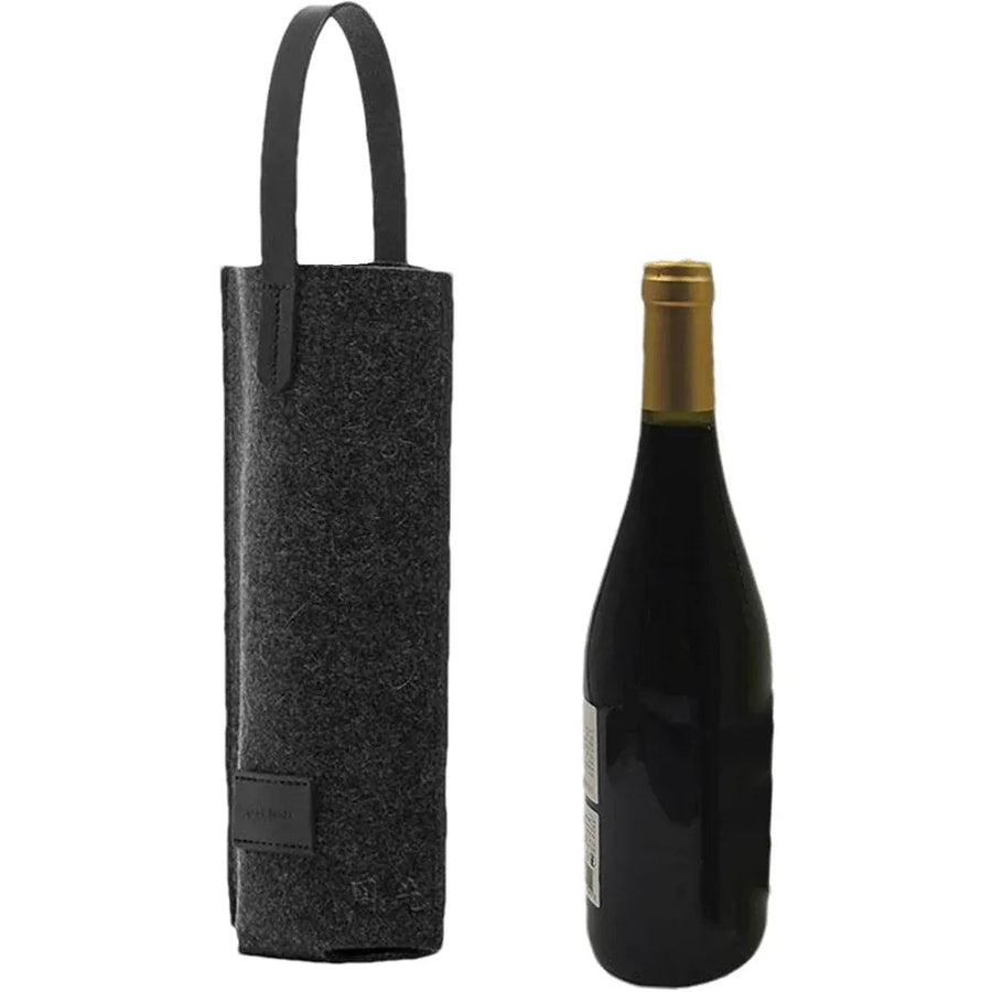 Wine Tote Bag Single Bottle Carrier with Handle High-End for Gift