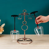Wine Glass Rack Countertop Freestanding Stemware Rack Wine Glass Stand Racks - Extra Image