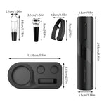 5-Piece Electric Wine Opener Set with Charging Base
