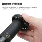 5-Piece Electric Wine Opener Set with Charging Base