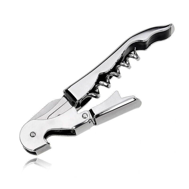 Waiters Friend Corkscrew Stainless Steel Wine Bottle Opener Screw Knife Bar