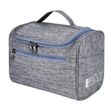 Womens Cosmetic Bag Make Up Case Travel Toiletry Wash Organiser Vanity Nail Box - Wine Red