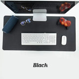 Large Leather Gaming Mouse Pad Waterproof Desk Keyboard Mat 120 x 60cm - Wine Red - Extra Image