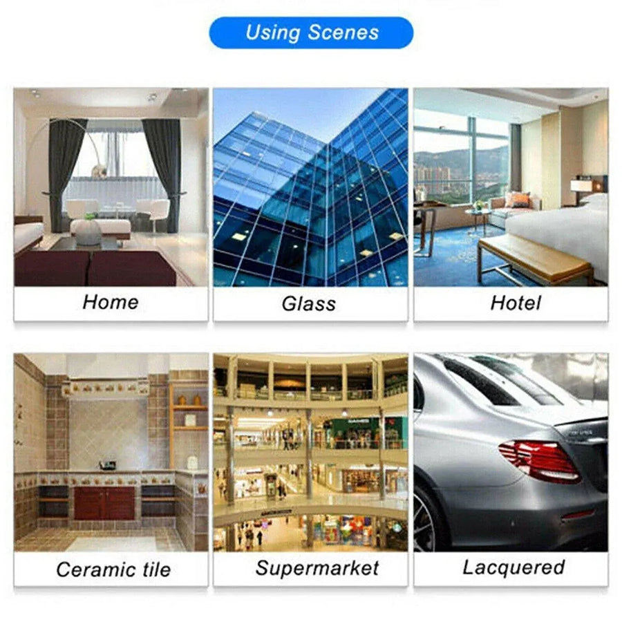 Household Wiper Bathroom Scraper Cleaning Tool for Glass and Floor Cleaning - 40CM