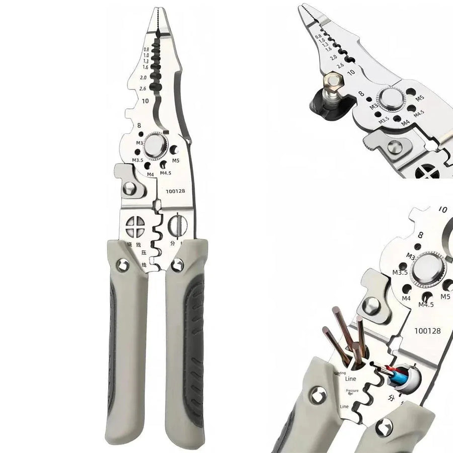 1-Piece 21.7 cm Wire Stripping Pliers