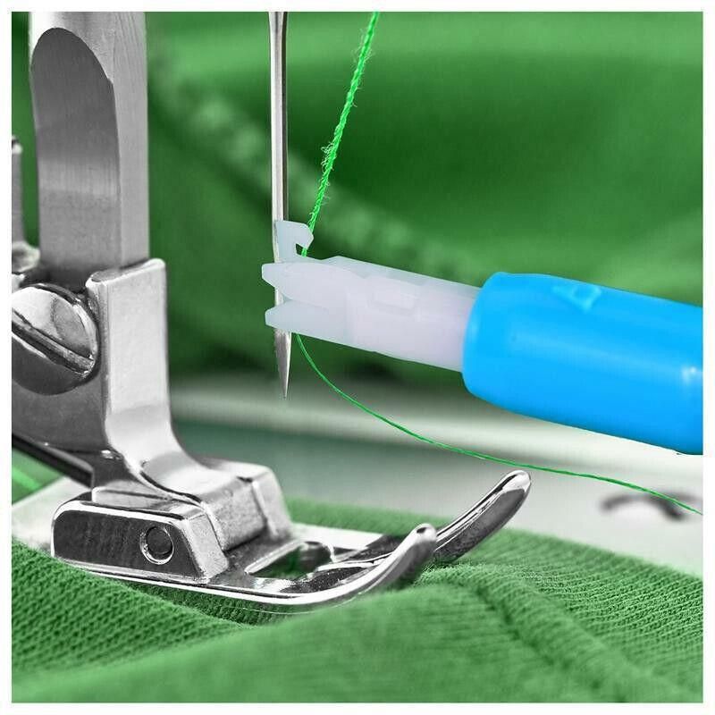 3x Automatic Needle Threader -Insertion Handle Tools Sewing Machine - White