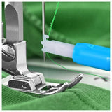 3x Automatic Needle Threader -Insertion Handle Tools Sewing Machine - White - Close-Up Angle