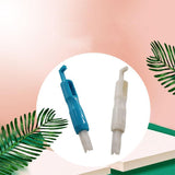 3x Automatic Needle Threader -Insertion Handle Tools Sewing Machine - White - 45-Degree Angle