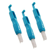 3x Automatic Needle Threader -Insertion Handle Tools Sewing Machine - White - Rear View