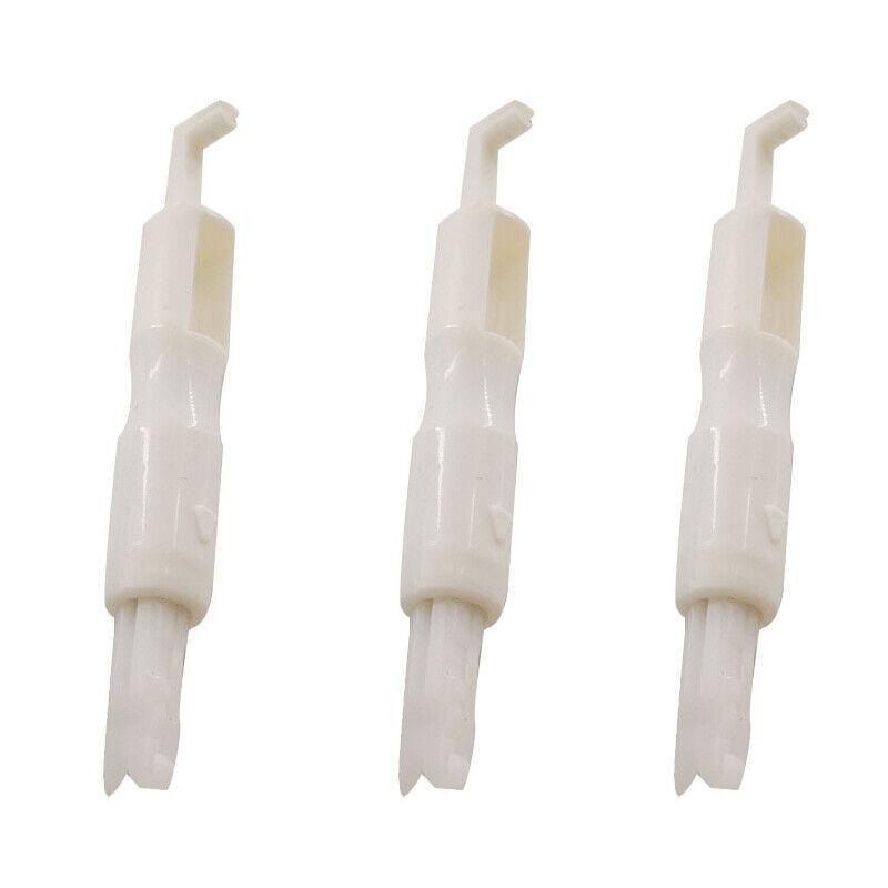 3x Automatic Needle Threader -Insertion Handle Tools Sewing Machine - White