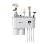 Multifunctional Toothbrush Holder Handfree Automatic Toothpaste Dispenser Set
