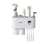 Multifunctional Toothbrush Holder Handfree Automatic Toothpaste Dispenser Set