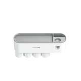 Multifunctional Toothbrush Holder Handfree Automatic Toothpaste Dispenser Set - Extra Image