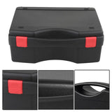 Multi-Functional Plastic Tool Box Portable Large Capacity Tool Storage Box - Rear View