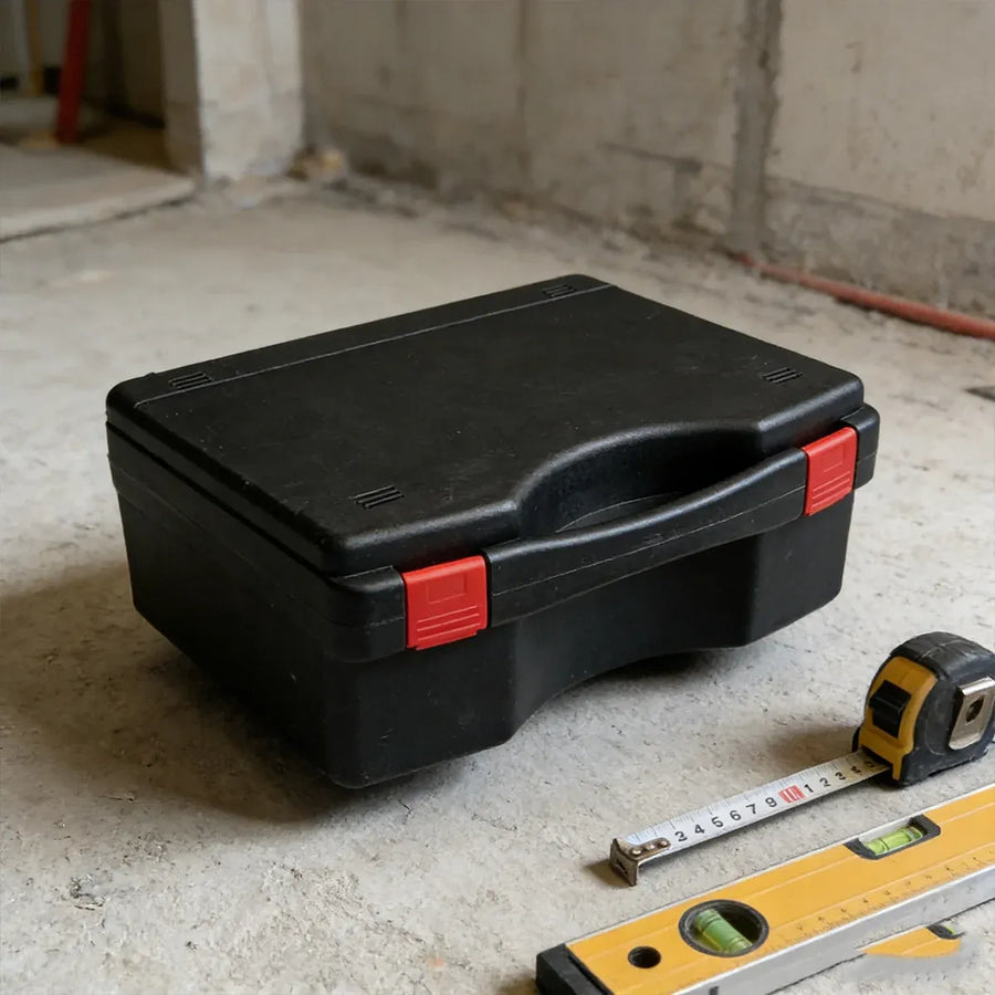 Multi-Functional Plastic Tool Box Portable Large Capacity Tool Storage Box