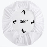 Waterproof Mattress Protector Fitted Sheet Bed Cover for Single King Single Double Queen - 137x190cm - Extra Image