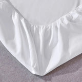 Waterproof Mattress Protector Fitted Sheet Bed Cover for Single King Single Double Queen - 99x190cm - Extra Image