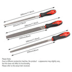 3pcs Woodworking File Trimming Sanding Tool Set for Wood Metal Shaping Smoothing