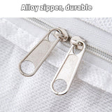 Large Capacity Moving Bag Packing Quilt Storage Luggage Clothing Organizer Tote - 400L - Top-Down View