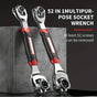 52-in-1 Universal Socket Wrench Multi-Function Multi-Angle Rotary Wrench Tool