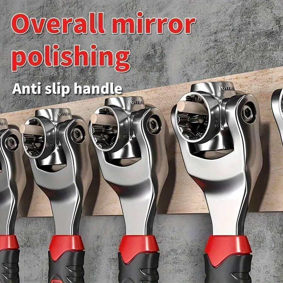 52-in-1 Universal Socket Wrench Multi-Function Multi-Angle Rotary Wrench Tool