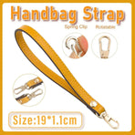 Adjustable Leather Replacement Wrist Strap for Wallets Handbags and Clutches
